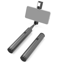 Селфи палиця - монопод для телефону з пультом Bluetooth Remax Life RL-EP01 Сіра
