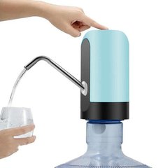Насадка-помпа на пляшку Automatic Water Dispenser (блакитна)
