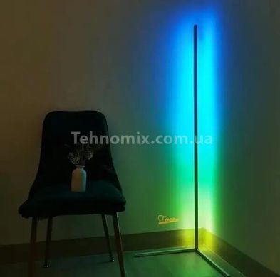 Лампа светодиодная RGB напольная угловая с пультом управления STEND 1,2м