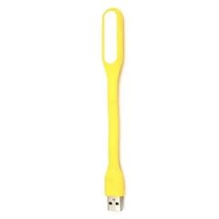 Портативний гнучкий LED USB світильник Жовтий